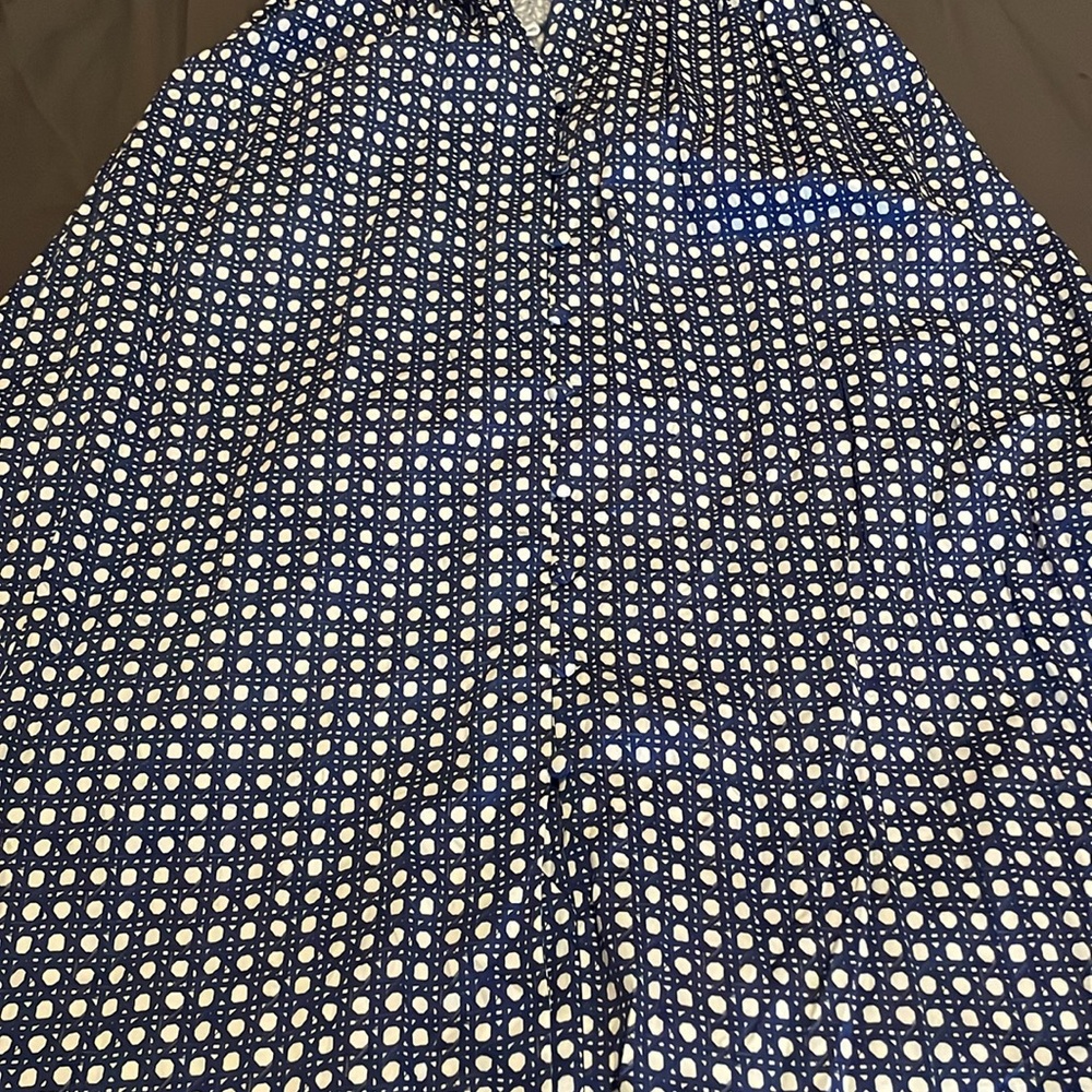 Hill House Blue and White Midi Dress - Picture 5 of 12